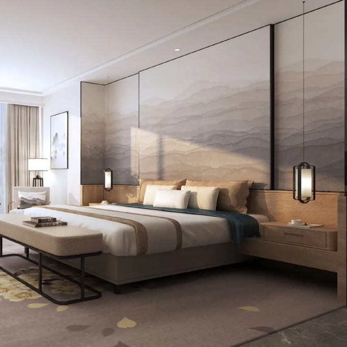 Hotel bedroom furniture sets for 5 star hotel rooms Luxury Hotel Bedroom Furniture 1
