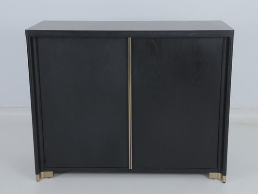 ซื้อ ไม่มีการพับ Black Modern Credenza สําหรับโรงแรม 3-5 ดาว การผลิตออนไลน์