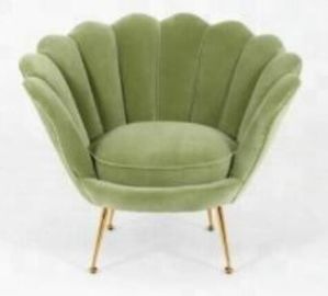 Wedding event velvet sofa ,Upholstery green velvet sofa with stainless steel leg