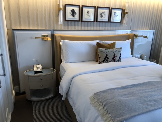 ซื้อ Luxury 5 Star Hospitality Hotel Bedroom Furniture Sets For King Size Room การผลิตออนไลน์