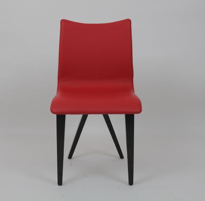 ราคาดี Lxury Upholstery Nordic Restaurant Leather Dining Chair Metal Red ออนไลน์