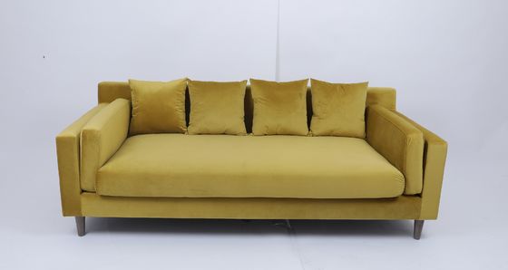 ราคาดี Tufted Button Velvet 3 Seater Modular Sectional Sofa Set For Living Room ออนไลน์