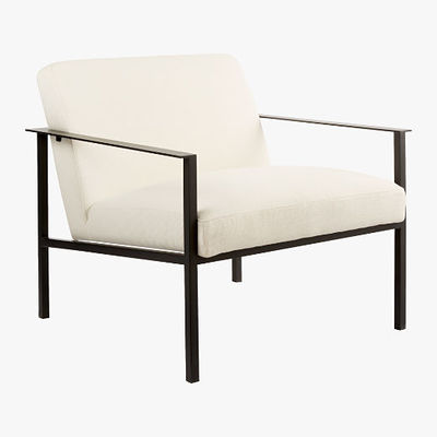 ราคาดี Nordic Light Luxury Rocking Chair Accent Arm Chaise Lounge With Beige Fabric Woo ออนไลน์