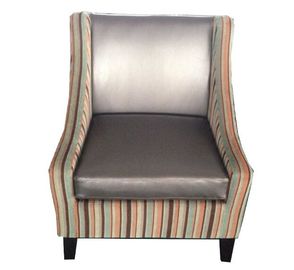ราคาดี Fabric Single Couch Chair Indoor , Dark Color One Seater Sofa Chair ออนไลน์