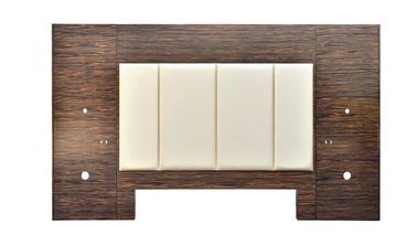 ราคาดี Twin Bed Hotel Style Headboards 50% Sheen For Bedroom , Natural Color ออนไลน์