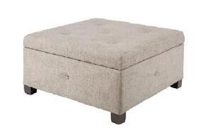 ราคาดี Square Bedroom Fabric Storage Bench For End Of Bed , Folding Ottoman Bench Seat ออนไลน์