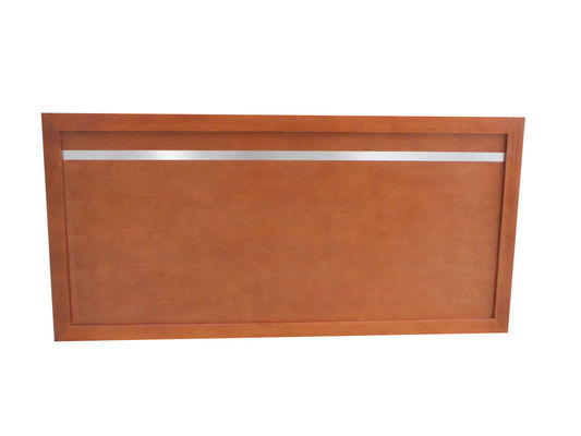 ราคาดี Wooden Hotel Style Headboards For Bedroom , Upholstered Queen Fabric Headboard ออนไลน์
