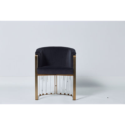 ราคาดี Fashion Upholstery Living Room Couches Clean Thick Acrylic Blue Velvet With Metal Base ออนไลน์