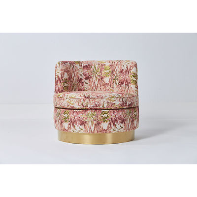 ราคาดี American Style Living Room Couches Crazy Beautiful Velvet Fabric Single Leisure Chair ออนไลน์