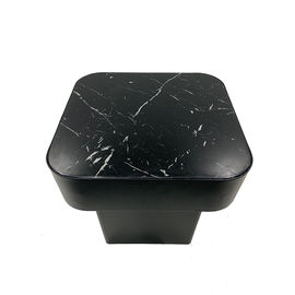 ราคาดี luxury new design modern black marble top black iron frame coffee table for the home furniture ออนไลน์
