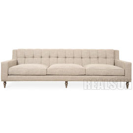 ราคาดี American Style Living Room Sofa Featuring Button Tufted Seat Back With Comfortable Deep Seat ออนไลน์