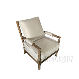 ราคาดี Tufted Script Furniture Dining Room Chairs Antique English Style Home Dining Armchair ออนไลน์