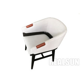 ราคาดี New modern leather armrest leisure accent arm chairs  Solid wood base customized Leisure Chair relaxing chair for home ออนไลน์