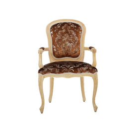 ราคาดี Luxury Antique Hotel Furniture Dining Room Chairs With Customized Fabric ออนไลน์