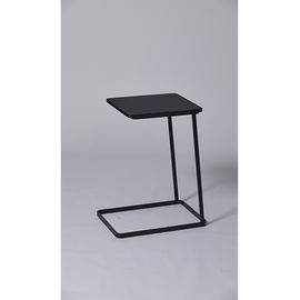 ราคาดี Black Paint Solid Wood Metal Frame Coffee Table With Black Powder Coated Stainless Steel ออนไลน์
