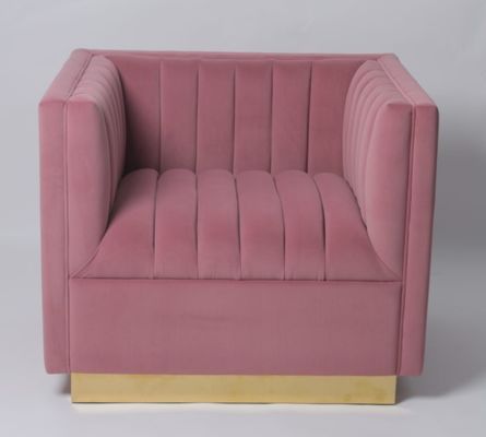 ราคาดี Custom Color Velvet Fabric Sofa Living Room Furniture Armchair ออนไลน์