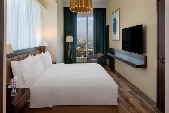 ราคาดี Solid Wood Modern Hotel Furniture Customized Size Color ออนไลน์