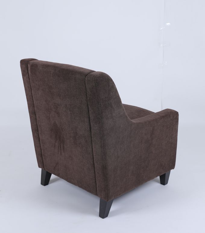Living Room Single Armchair Sofa Wood Frame Modern Comfortable 0